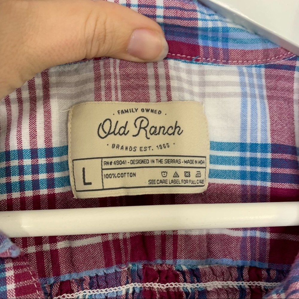 Old Ranch Plaid Top - Picture 7 of 9